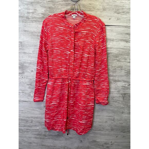 Splendid Dress Womens M Drawstring Waist Long Sleeve Rayon - Picture 1 of 12